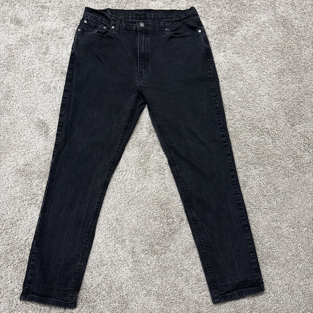 Men's Levi's 531 Black Denim Jeans Size 40X32